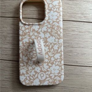 Loopy Case Floral Tan iPhone 15/15 pro Case